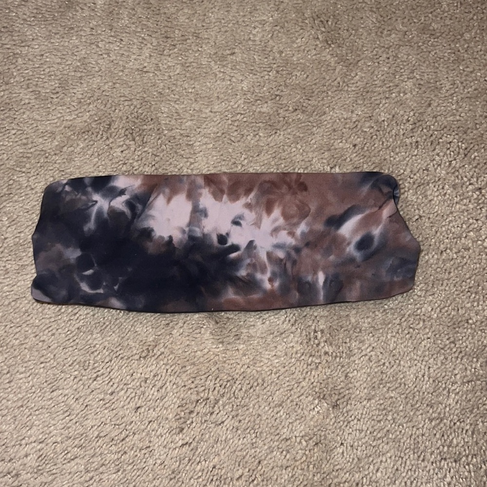Lululemon tie dye headband reversible